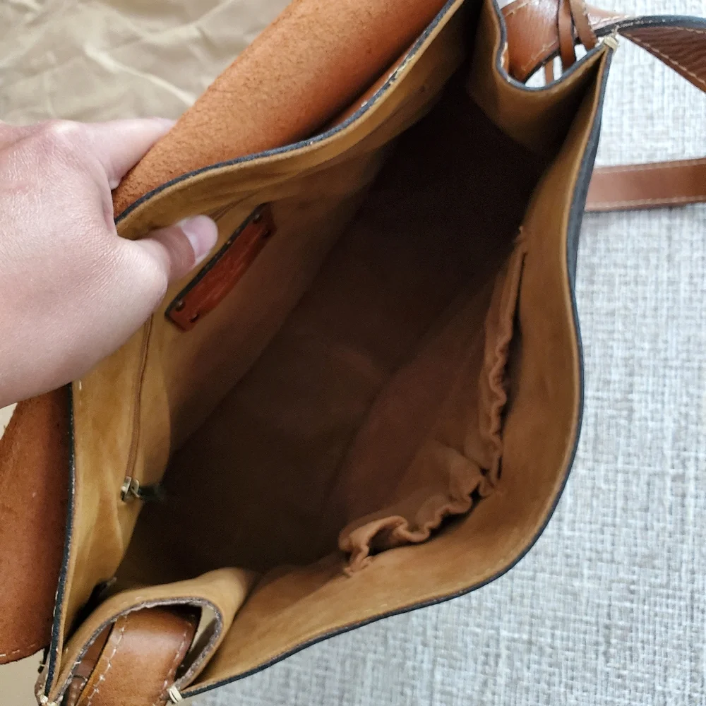 Patricia Nash Leather Saddle Bag - Picture 10 of 14